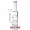 Shop Mini Perc Pink Kitty Bong in australian