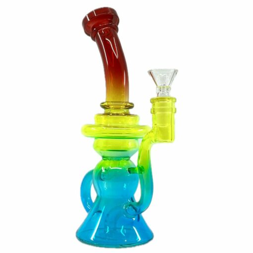 Shop Neon Recycler Bong in australian