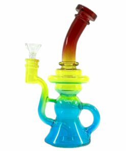 Shop Neon Recycler Bong in australian