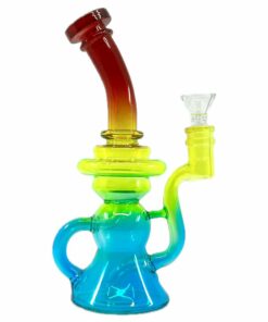 Shop Neon Recycler Bong in australian