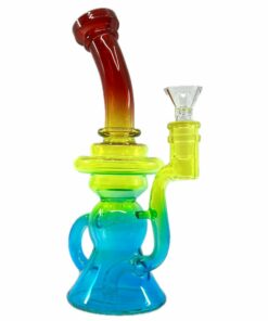 Shop Neon Recycler Bong in australian