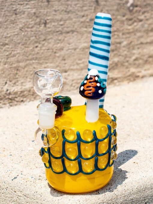 Shop Pineapple Punch Bong - Mini Rig in australian