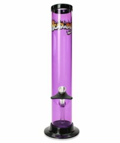 Shop 12 Inch Plastic Straight Bong in australian