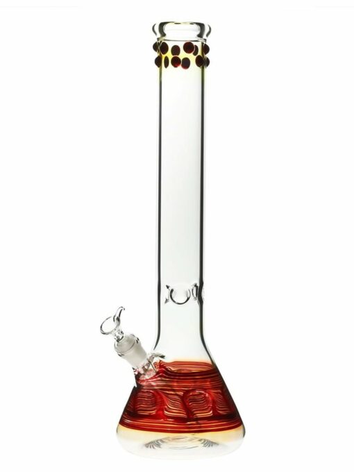 Shop 18in Beaker Bong w/Marbles in australian