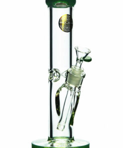 Shop 7mm Straight Shot Bong by Bougie Glass - 12 inch in australian