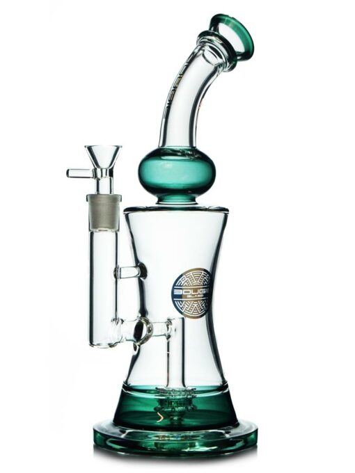 Shop Double Stack Hourglass Bong by Bougie Glass in australian