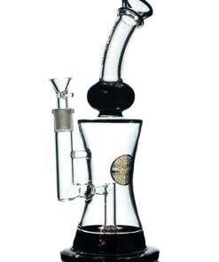 Shop Double Stack Hourglass Bong by Bougie Glass in australian