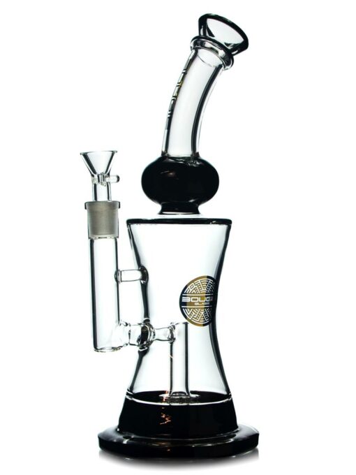 Shop Double Stack Hourglass Bong by Bougie Glass in australian