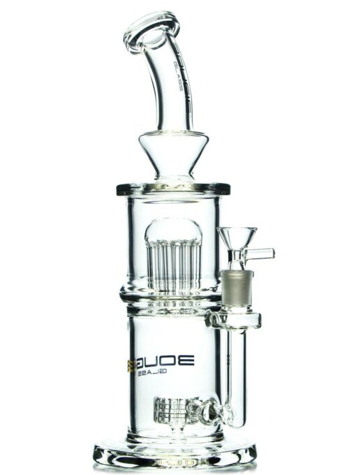 Shop Matrix Double Perc Bong by Bougie Glass in australian