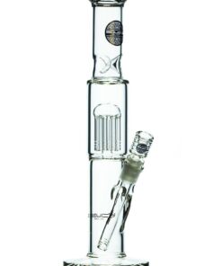 Shop 14" Straight Tube Bong with Perc in australian