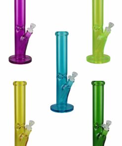 Shop Bright Transparent Waterpipe - 14" / 14mm F in australian