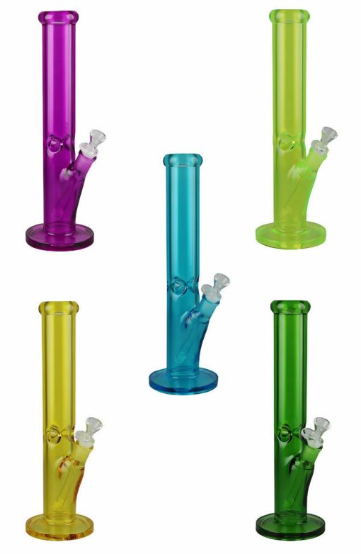 Shop Bright Transparent Waterpipe - 14" / 14mm F in australian