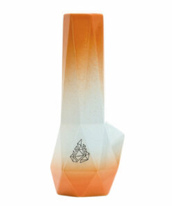 Shop BRNT Designs Ceramic Hexagon Water Pipe - Peach Haze Gradient in australian