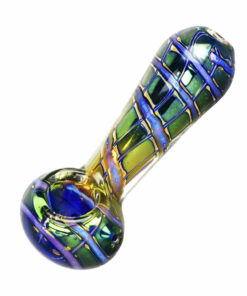 Shop Butterfly Wing Macro Fumed Spoon Pipe in australian