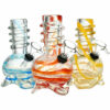 Shop Calm Ascent Soft Glass Water Pipe - 5.75" | Smooth Hits, Vibrant Colors in australian