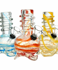 Shop Calm Ascent Soft Glass Water Pipe - 5.75" | Smooth Hits, Vibrant Colors in australian