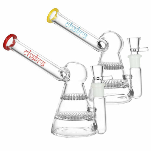 Shop Chakra Honeycomb Sidecar Water Pipe | 5.75" | 14mm F in australian