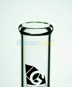 Shop Clear Circ Straight Shot Waterpipe by Diamond Glass in australian