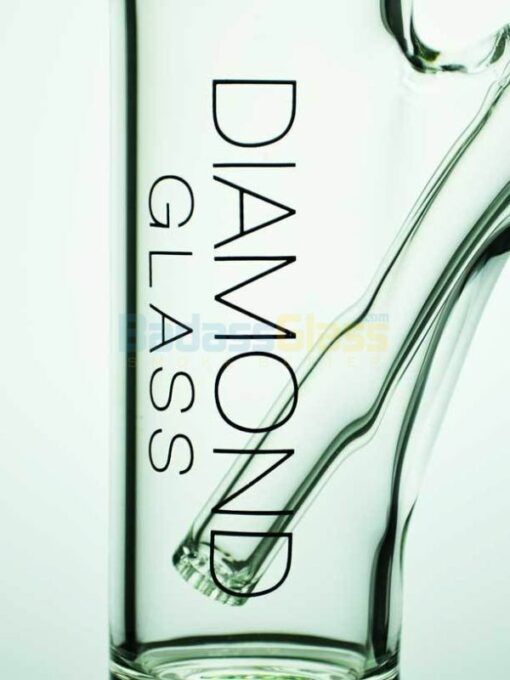 Shop Clear Circ Straight Shot Waterpipe by Diamond Glass in australian