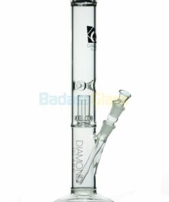 Shop Clear Circ Straight Shot Waterpipe by Diamond Glass in australian