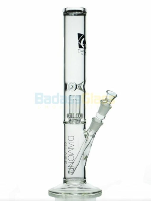 Shop Clear Circ Straight Shot Waterpipe by Diamond Glass in australian