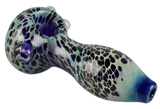 Shop Color Spotted Glass Hand Pipe in australian