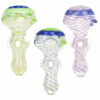 Shop Subverted Striation 3.75" Honeycomb Spoon Pipe with Donut Diffuser in australian