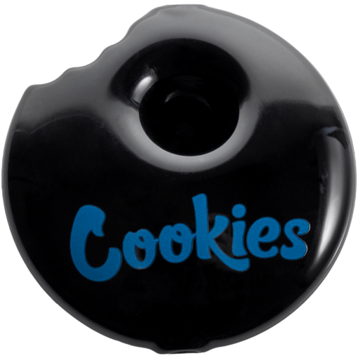Shop Cookies Glass Cookie-Shaped Hand Pipe with Color Options in australian