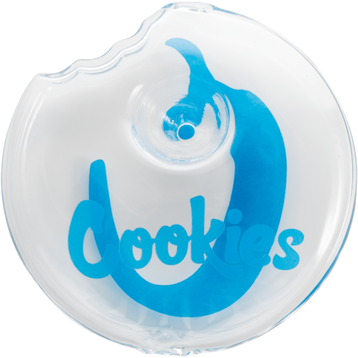 Shop Cookies Glass Cookie-Shaped Hand Pipe with Color Options in australian