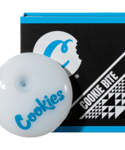 Shop Cookies Glass Cookie-Shaped Hand Pipe with Color Options in australian