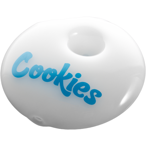 Shop Cookies Glass Cookie-Shaped Hand Pipe with Color Options in australian