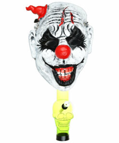 Shop Creepy Clown Gas Mask w/ Acrylic Water Pipe - 8" in australian