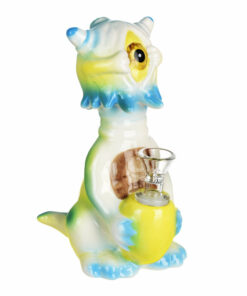 Shop Curious Cyclops Dragon Ceramic Water Pipe | 6.5" | 14mm F in australian