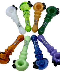 Shop AFM Double Halo Glass Pipe in australian