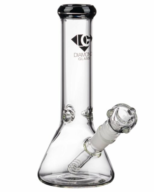 Shop Diamond Glass - 8" Basic Beaker Bong in australian