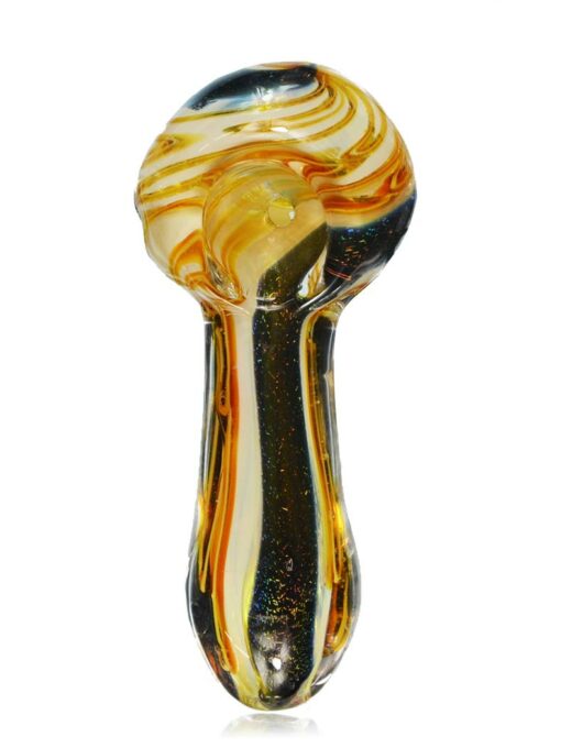 Shop 3" Dychro Double Blown Glass Pipe in australian