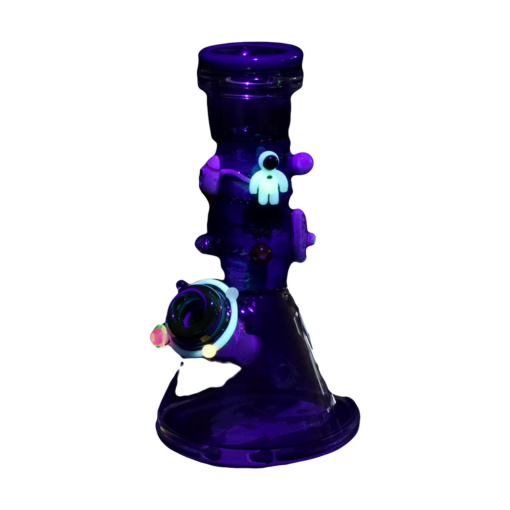 Shop Empire Glassworks Baby Beaker Water Pipe - Galaxy in australian