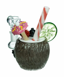 Shop Empire Glassworks - Coconut Colada Mini Bong in australian