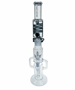 Shop Freeze Pipe Recycler Bong with Honeycomb Bowl & Glycerin Chamber for Enhanced Filtration in australian