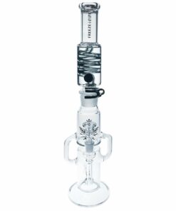 Shop Freeze Pipe Recycler Bong with Honeycomb Bowl & Glycerin Chamber for Enhanced Filtration in australian