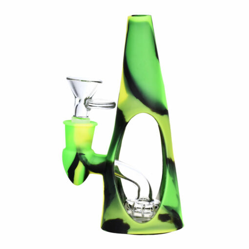 Shop Glass Cone Water Pipe with Silicone Shell - Sili-Cone in australian