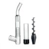 Shop PILOT DIARY Sleek Mini Glass Blunt Twist Pipe with Bubbler & Gift Box in australian