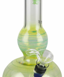 Shop Glowfly Glass Bubble Base Water Pipe in australian