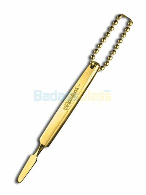 Shop Gold Dr Dab Keychain Dabber by Skillet Tools in australian