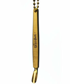 Shop Gold Scoop Dogg Keychain Dabber by Skillet Tools in australian