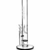 Shop GRAV Black Accent Straight Base Disc Water Pipe in australian