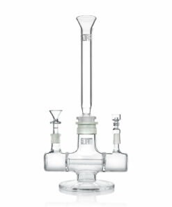 Shop GRAV STAX Hybrid Bong Bundle for Dual Use - Quartz Nail & Funnel Bowl Included in australian