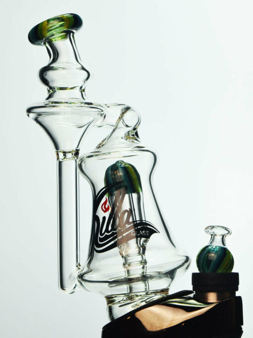 Shop Recycler Puffco Peak Attachment by Killa Glass in australian