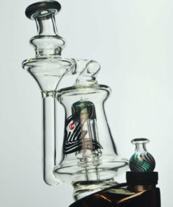 Shop Recycler Puffco Peak Attachment by Killa Glass in australian