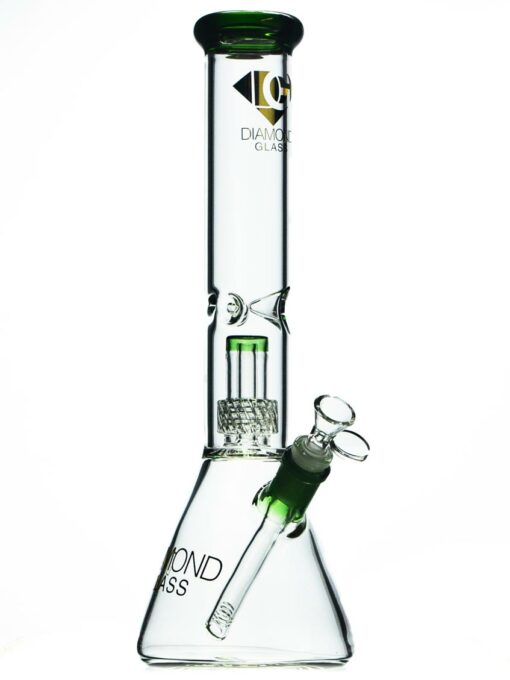 Shop Thick Beaker Bong with Matrix Perc in australian